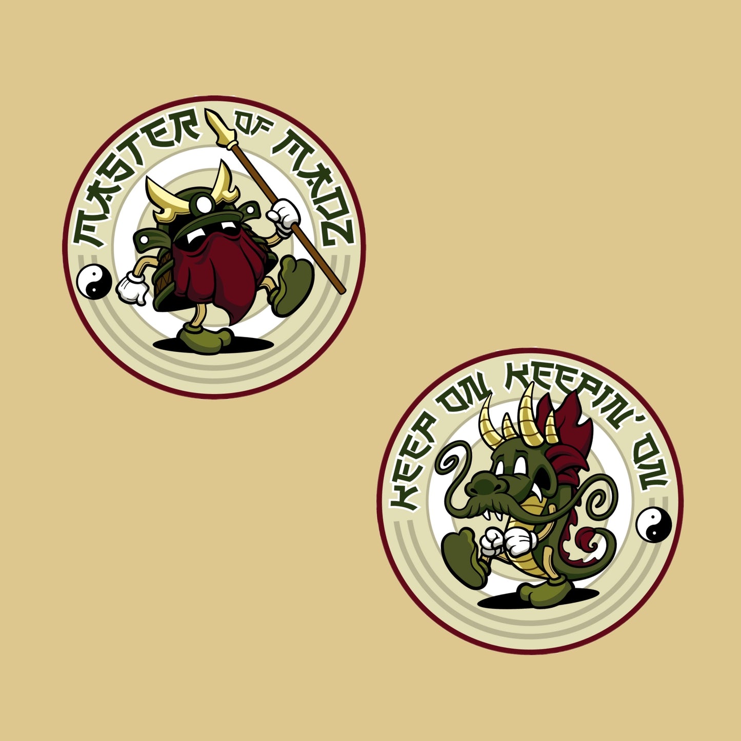 Samu & Drago Retro Roundz